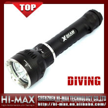 Hi-Max NEW Diving Torch CREE XM-L U2*3 LED 3800 Lumens Diving Flashlight 110085